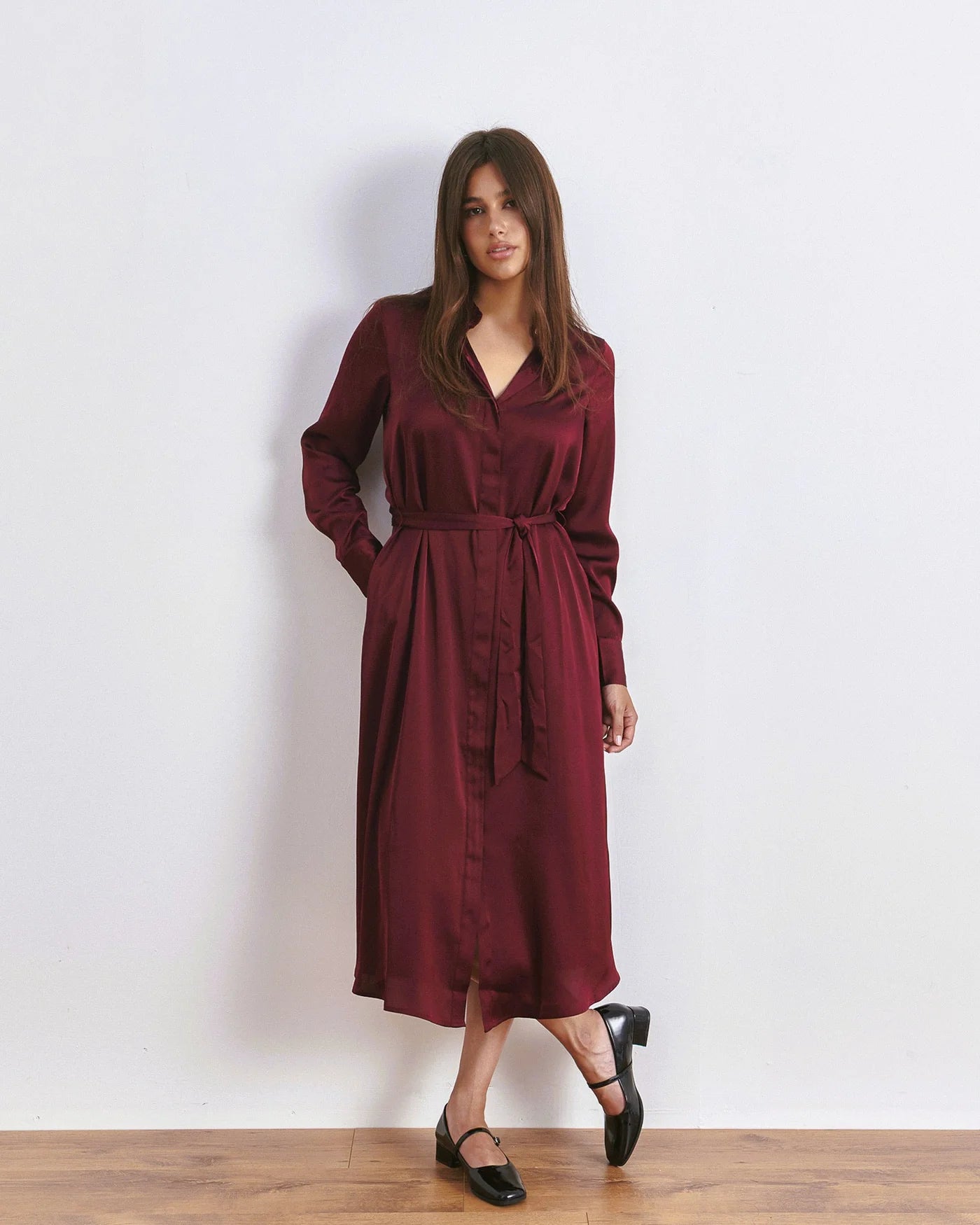 Vestito a maniche lunghe